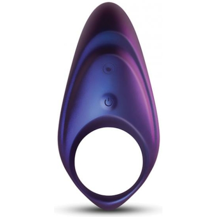 Hueman Neptune Vibrating Cock Ring - Purple