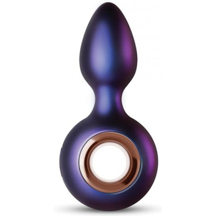 Hueman Deep Space Vibrating Anal Plug - Purple