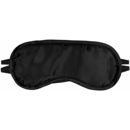 Satin Blindfold 2 Strap Black