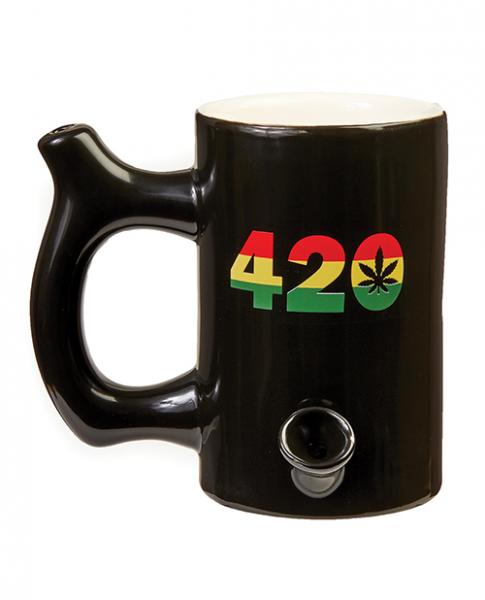 CNVELD-FCM8241863e6242600c2e Fashioncraft Large Mug - 420 Black Rasta - Image 1