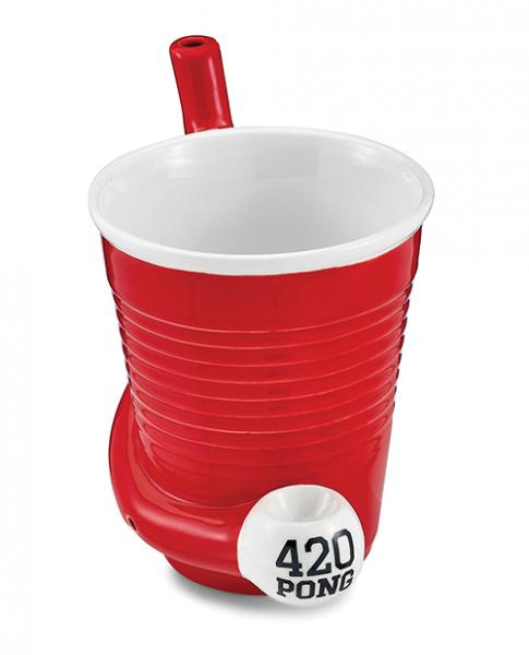 CNVELD-FCM8819263e6243579deb Fashioncraft Novelty Mug - Red Beer Pong - Image 1