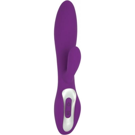 Gigaluv Vega Duplex Purple Rabbit Style Vibrator
