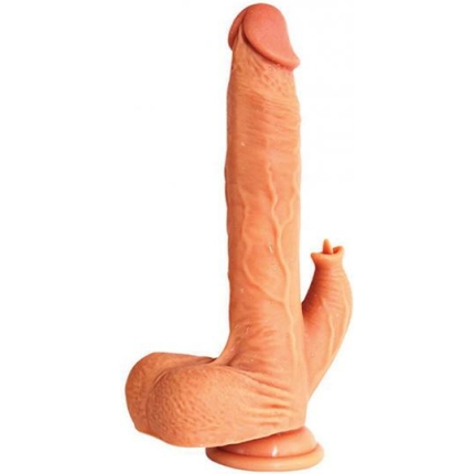 Justin 6.5" Silicone Thrusting Dildo Licker