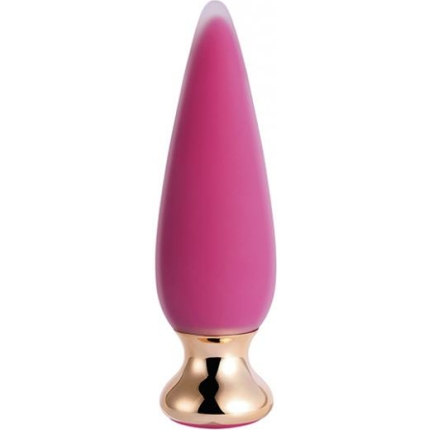 Doro Plus Vibrating Anal Plug With Remote Control - Pink