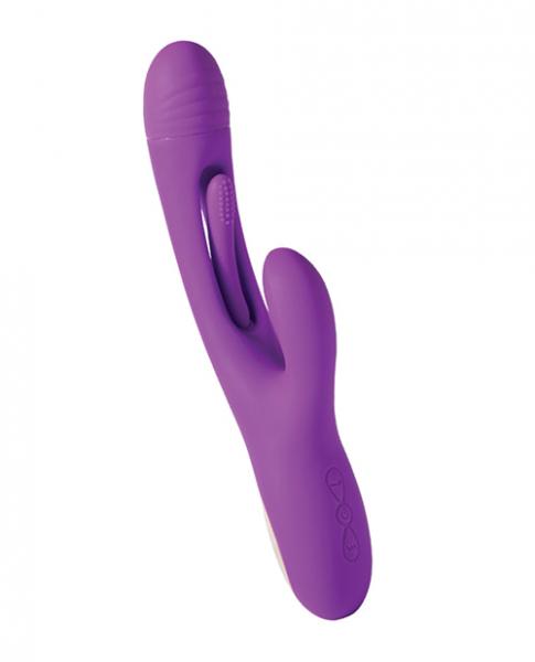 CNVELD-HPB-920P642e987f8a393 Bora G-spot Tapping Rabbit Vibrator - Purple - Image 1