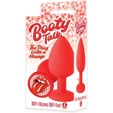 The 9's Booty Calls Tongue Plug - Red