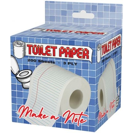 Note Pad Toilet Paper