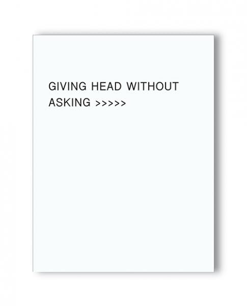 CNVELD-KK-NK-GIVINGHEAD6401d38845a3a Giving Head Is Greater Than Naughty Greeting Card - Image 1