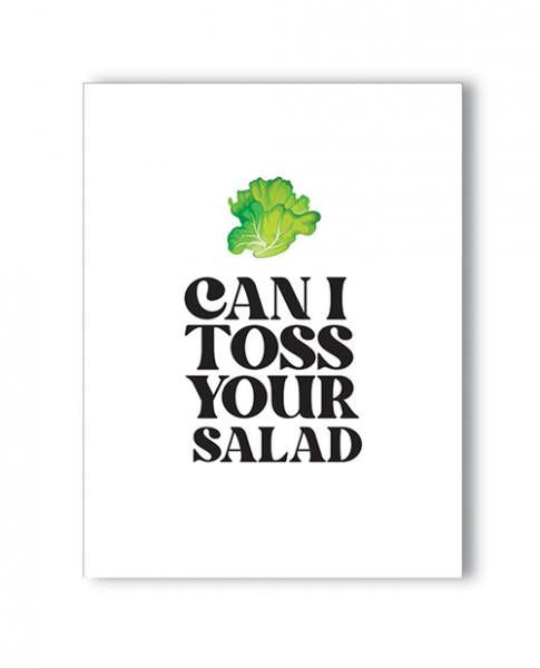 CNVELD-KK-NK-TOSS63f9ea8f9a60d Toss Your Salad Naughty Greeting Card - Image 1