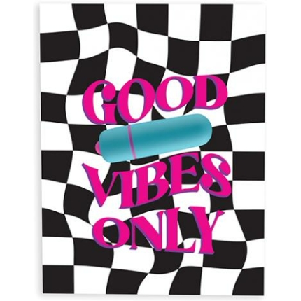 Naughtyvibes Good Vibes Only Card
