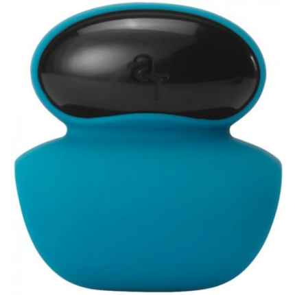 Lamourose Black Diamonds Leo Cock Ring Teal Black