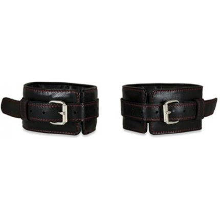 Sultra Lambskin Ankle Cuffs Black