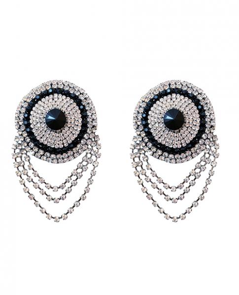 CNVELD-NN-LVB01860d5a98d6955d Burlesque La Vie Boheme Jewel Reusable Silicone Nipztix - Crystal O/s - Image 1