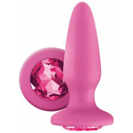 Glams Anal Plug Pink Gem