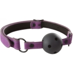 Lust Bondage Ball Gag Purple O/S