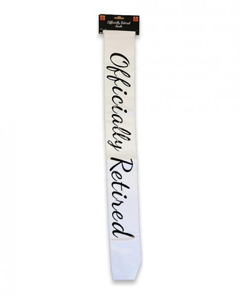 CNVELD-OMG-OFFRET6197840547bfb Officially Retired Sash - White - Image 1