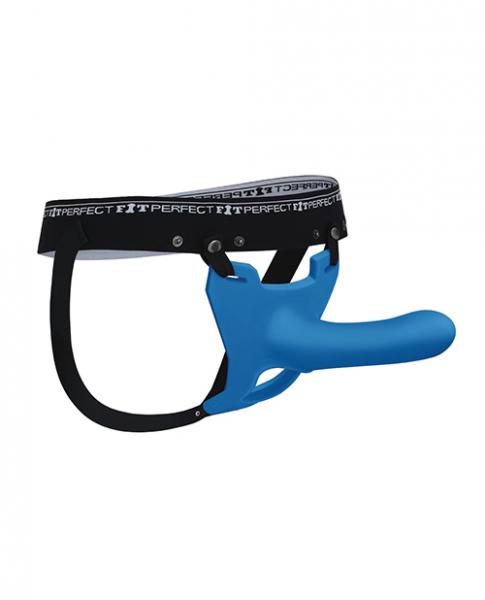 CNVELD-PF-ZR-04964cf6fd0eca59 Perfect Fit Zoro 5.5" Strap On W/case - Blue - Image 1