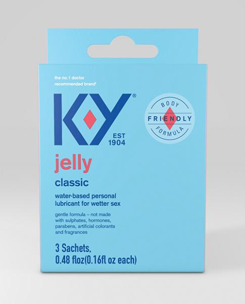 CNVELD-PM993-736544c551bfa0c K-y Water Based Jelly Lube - Pack Of 3 Satchet - Image 1