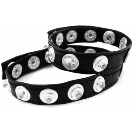 Rouge Double Multi Snap Strap Black