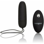 Silicone Remote Control Bullet Vibrator Black