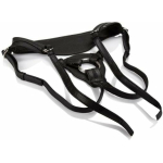 Her Royal Harness The Queen Black Strap On