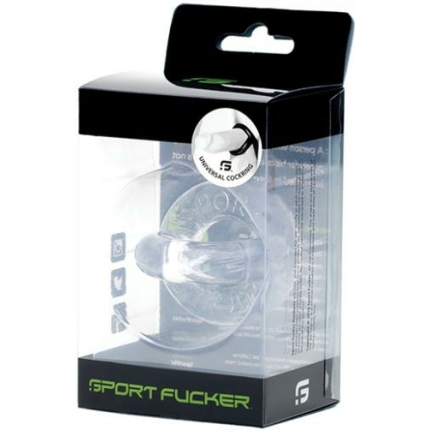 Sport Fucker Universal Cockring - Clear