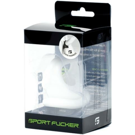 Sport Fucker Cock Harness - White