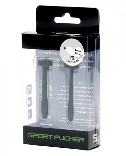CNVELD-SF117475cd69d9b5d617 Sport Fucker Cum Plug Kit - Black - Image 1