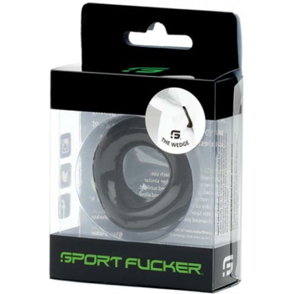 Sport Fucker Silicone The Wedge - Black