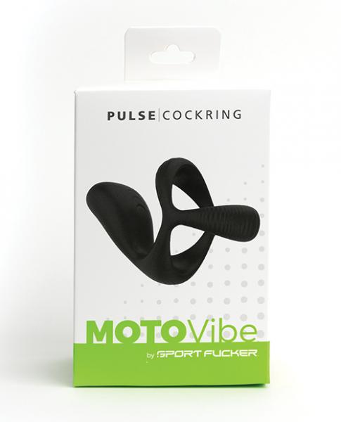 CNVELD-SF2214663259b221f0bc Sport Fucker Motovibe Pulse Cockring - Black - Image 1