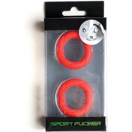 Sport Fucker Ready Rings - Red