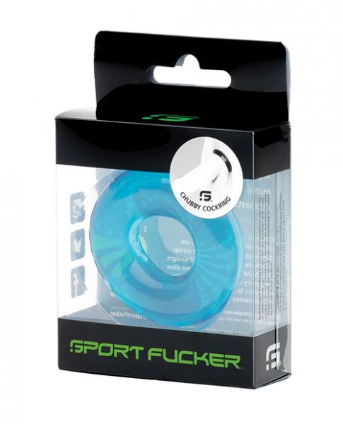 CNVELD-SF966363259b253ad8c Sport Fucker Chubby Cockring - Ice Blue - Image 1