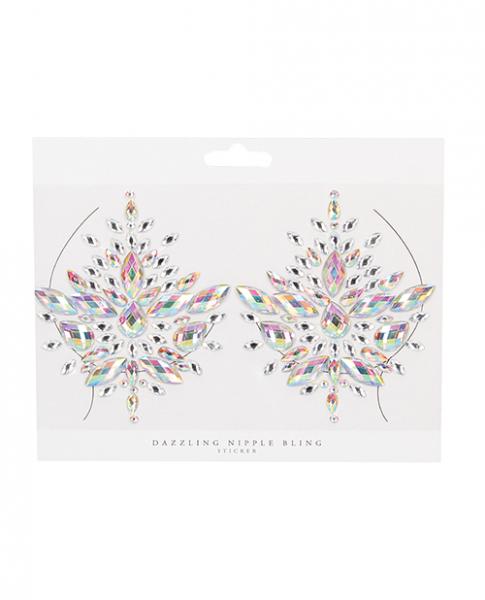 CNVELD-SHTBLS008OPAL611b8901d597a Shots Bliss Dazzling Nipple Bling Sticker O/s - Image 1