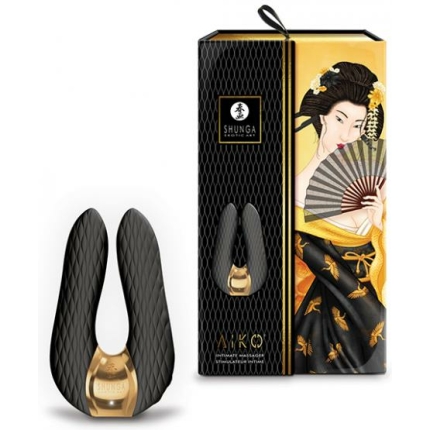 Shunga Aiko Intimate Massager - Black