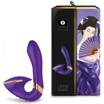Shunga Soyo Intimate Massager - Purple