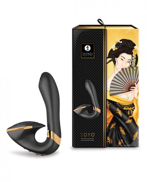 CNVELD-SHU40463302712d2bba Shunga Soyo Intimate Massager - Black - Image 1