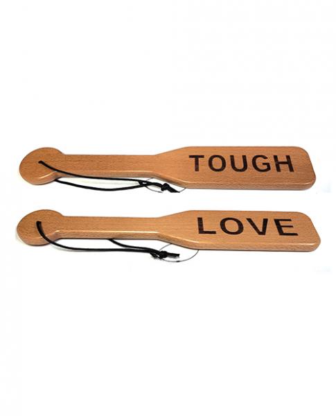 CNVELD-SPB-W1564eb1f2d09d59 Spartacus Zelkova Wood Paddle - 32 Cm Tough Love - Image 1