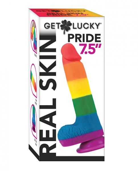 CNVELD-VD-GL30146204f0ec00d14 Get Lucky 7.5" Real Skin Series Pride- Rainbow - Image 1