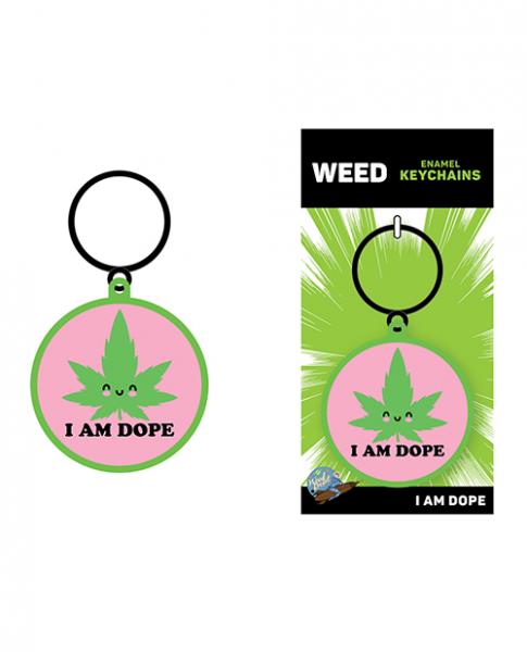 CNVELD-WR-KEY-032640b0e1a4769e Wood Rocket I Am Dope - Pink/green - Image 1