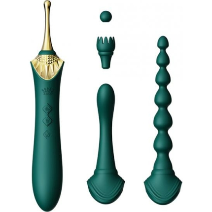Zalo Bess 2.0 Clitoral Vibrator - Turquoise Green