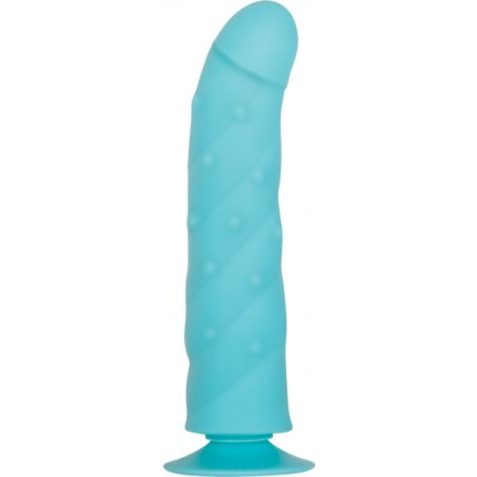 Love Large Real Feel Dual Layer Dildo Blue