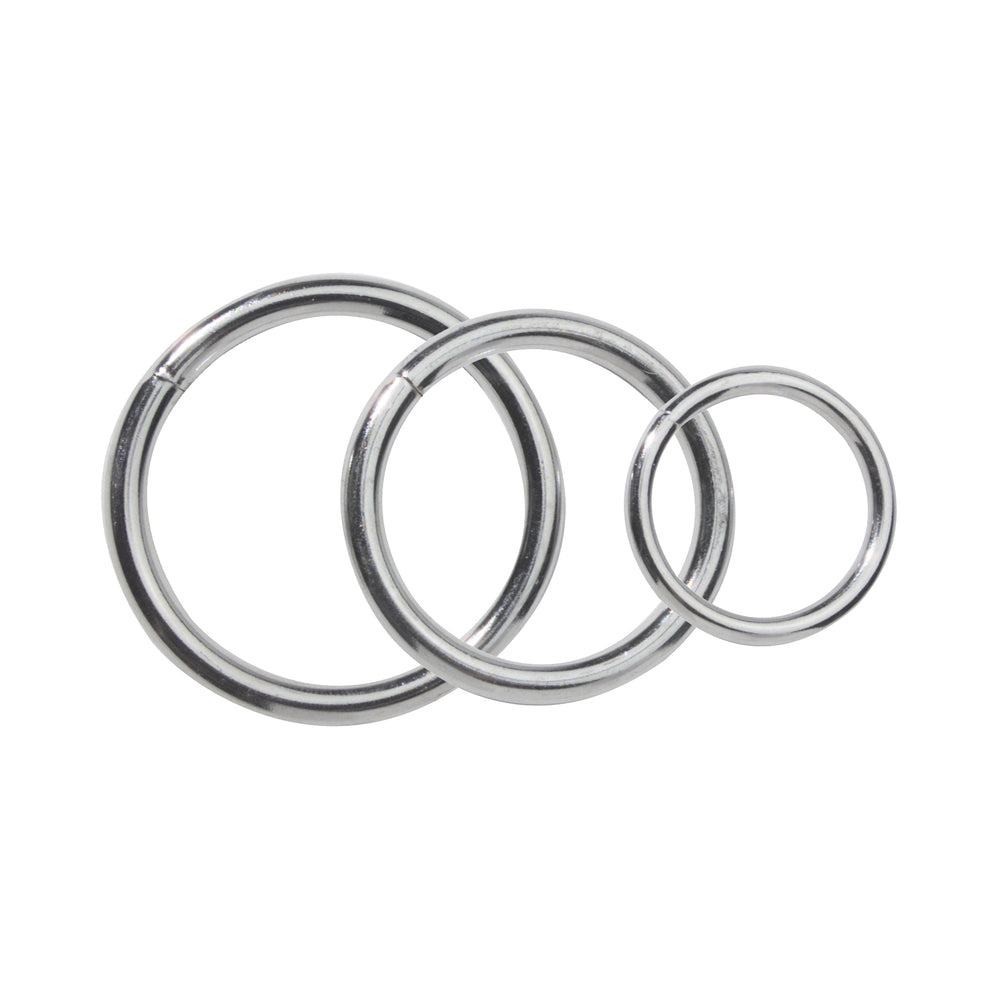 CNVNAL-10330_2_dd392073-ac6a-4b5c-bb25-d63daec740ec Spartacus Metal Cock Ring Set ( 3 Rings) - Image 1