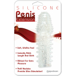 Silicone Penis Extension Clear - Image 2