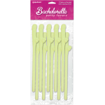 Bachelorette Party Favors Dicky Sipping Straws Glow In The Dark 10pc. - Image 2