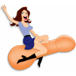 Bachelorette Party Favors Captain Pecker Inflatable Party Pecker - Image 3