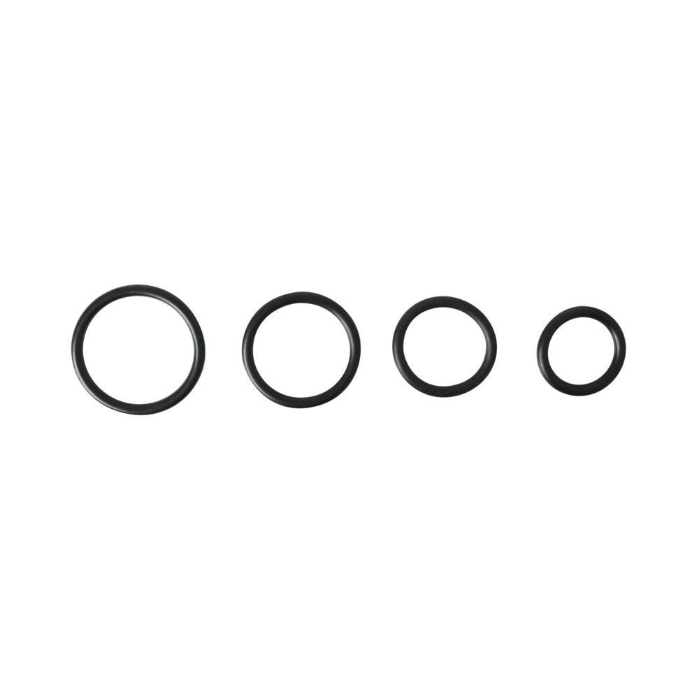 CNVNAL-21003_4d162595af76616863bcc8eadc9d1284 Sportsheets Rubber Rings 4 Pack Black - Image 1