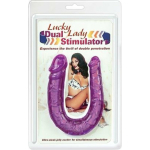 Lucky Lady Dual Stimulator Purple Double Dong - Image 2