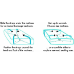 Under The Bed Restraint System Black - Image 3