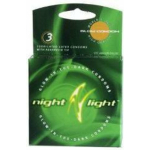 Night Light Glow-in-the-dark Condoms (3 Pack) - Image 2