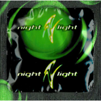 Night Light Glow-in-the-dark Condoms (3 Pack)